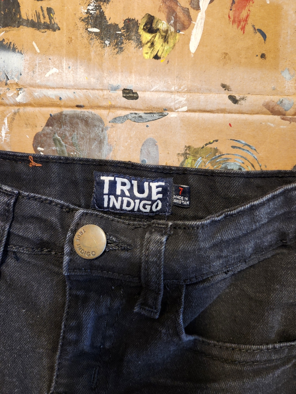 2 Pair Kids Black Jeans 1 Pair Blue - Classic Fit